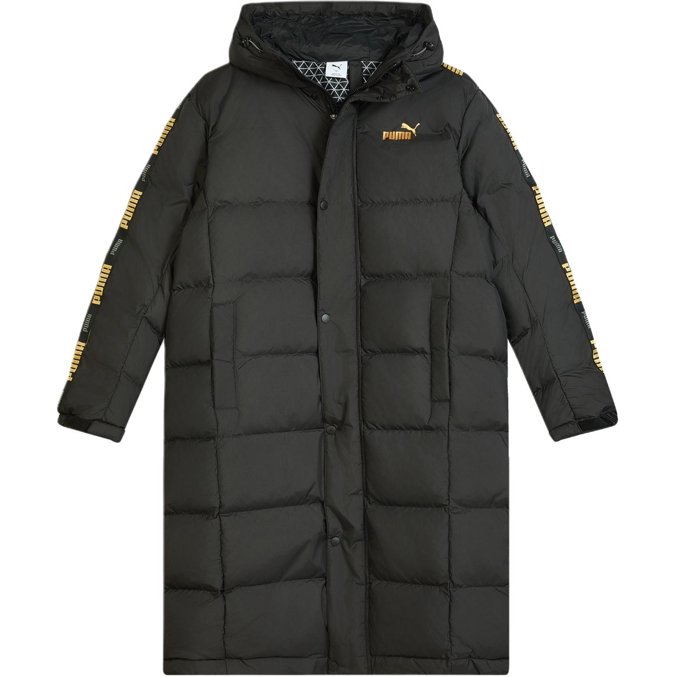 

Puma Windproof Water-Resistant Long Sports Duck Down Jacket Unisex outerwear 635856-01 L