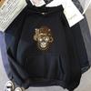 Diseño de Calavera Steampunk del Día de Muertos para Sudaderas de Día de los Muertos para Mujer Unisex Sudaderas con Capucha de Halloween Invierno Fresco Manga Larga