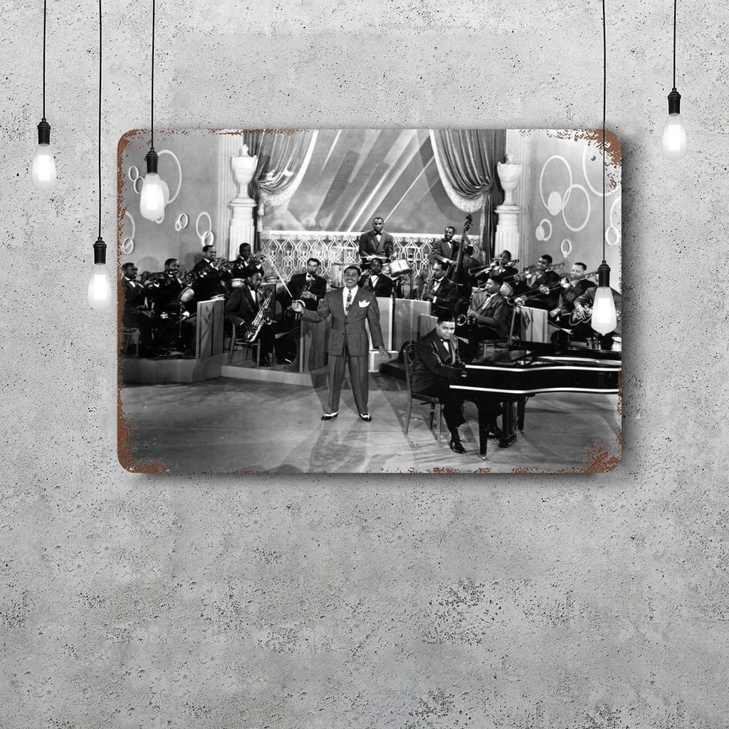 Cab Calloway Vintage Tin Sign Home Decor Wall Decor Art Wall Mural Room Decoration Decor Retro Metal Sign Plate Bar Posters