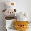 Cartoon Dog Chef Plush Sofa Pillow With Embroidery For Gift For Girls