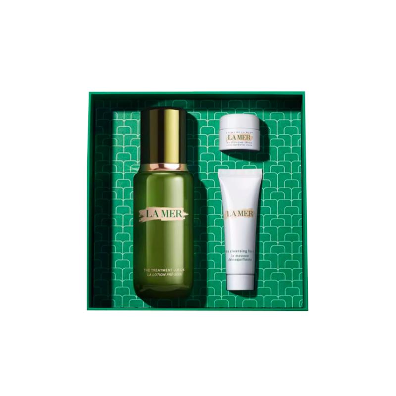 HAILANZHIMI Essence Serums, Cream, And Cleanser Combination Skincare Sets Soothing Hydrating Cleansing 30ml+100ml+15ml Gentle
