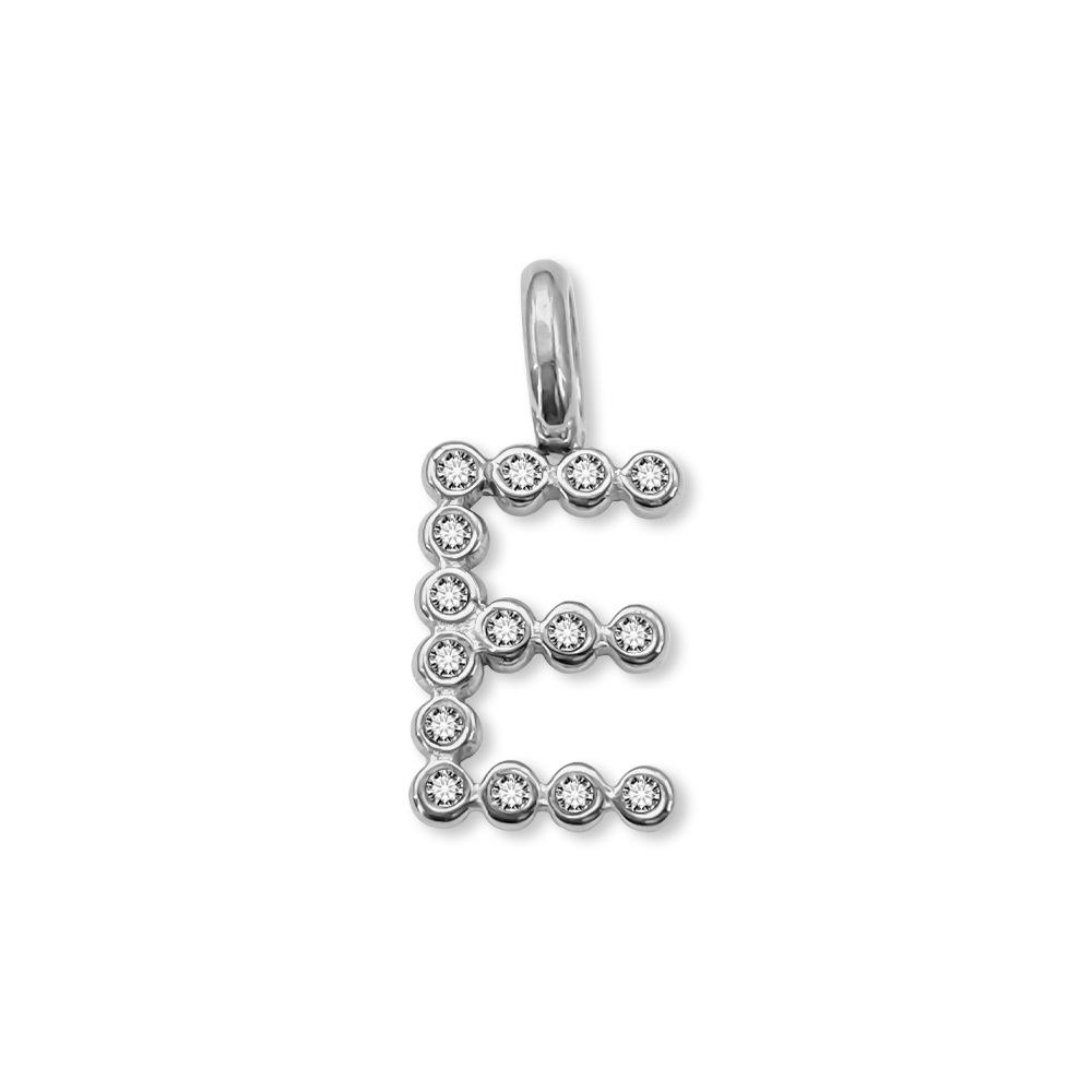 Chihang Fashion English Letter Zirconia Pendant Necklace - DIY 26 Letter Accessories