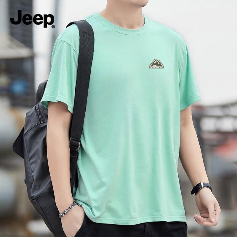 JEEP Men s Ice Silk Short Sleeve Cooling T-Shirt L 2590₽