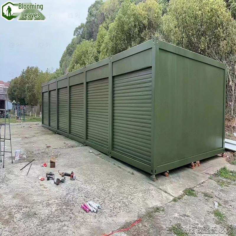 Zhan Ye Mobile Container House with Manual Roller Shutter