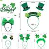 Patricks St Day Green Clover Hair Band Elf Hat Clothing Accessories Department