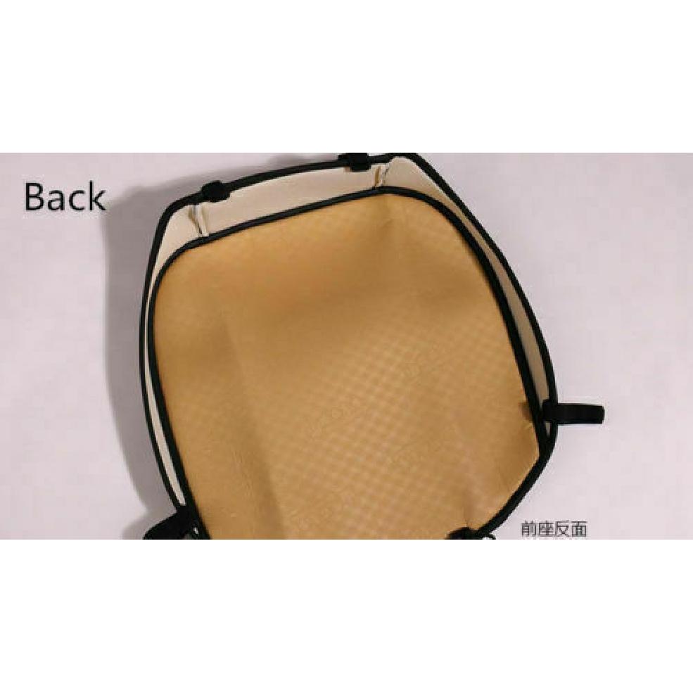 Husa Neagră pentru Mașină Protector Scaun Pernă Capac Față Piele PU Deluxe Universal