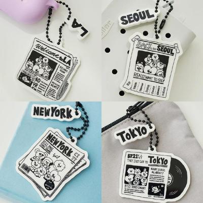 City Edition Acrylic Key Ring