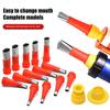 1Set Stainless Steel Caulk Nozzle Applicator Caulking Finisher Glue Tool Kitchen Bathroom Sink Silicone Sealant Finishing Tool