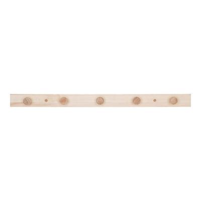 Wall-mounted Coat Rack In Poplar 70 Cm