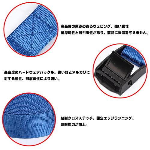 Multi-purpose lashing tie-down belt for securing luggage, packing, and other items, ideal for earthquakes and disasters (gray, 1m long)