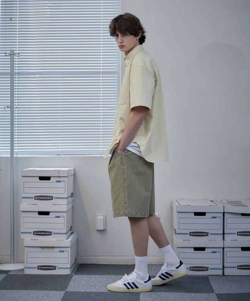 Ahidu Signature Balance Frame Short Sleeve_Ivory