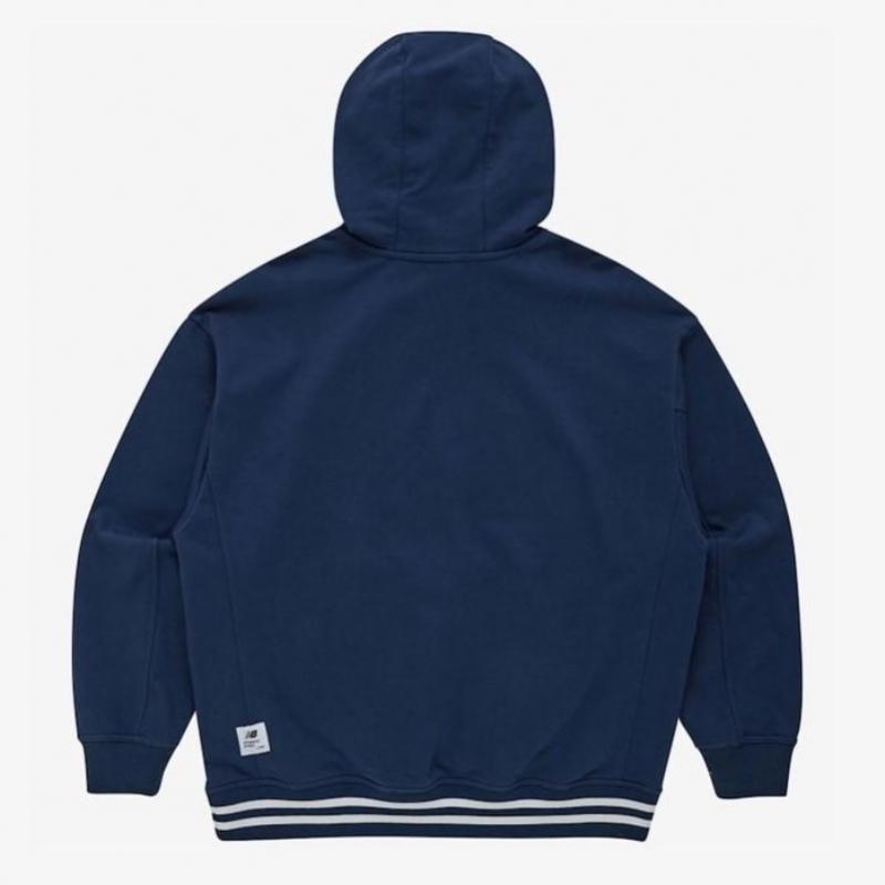 New Balance Men Team Stacked Hoodie