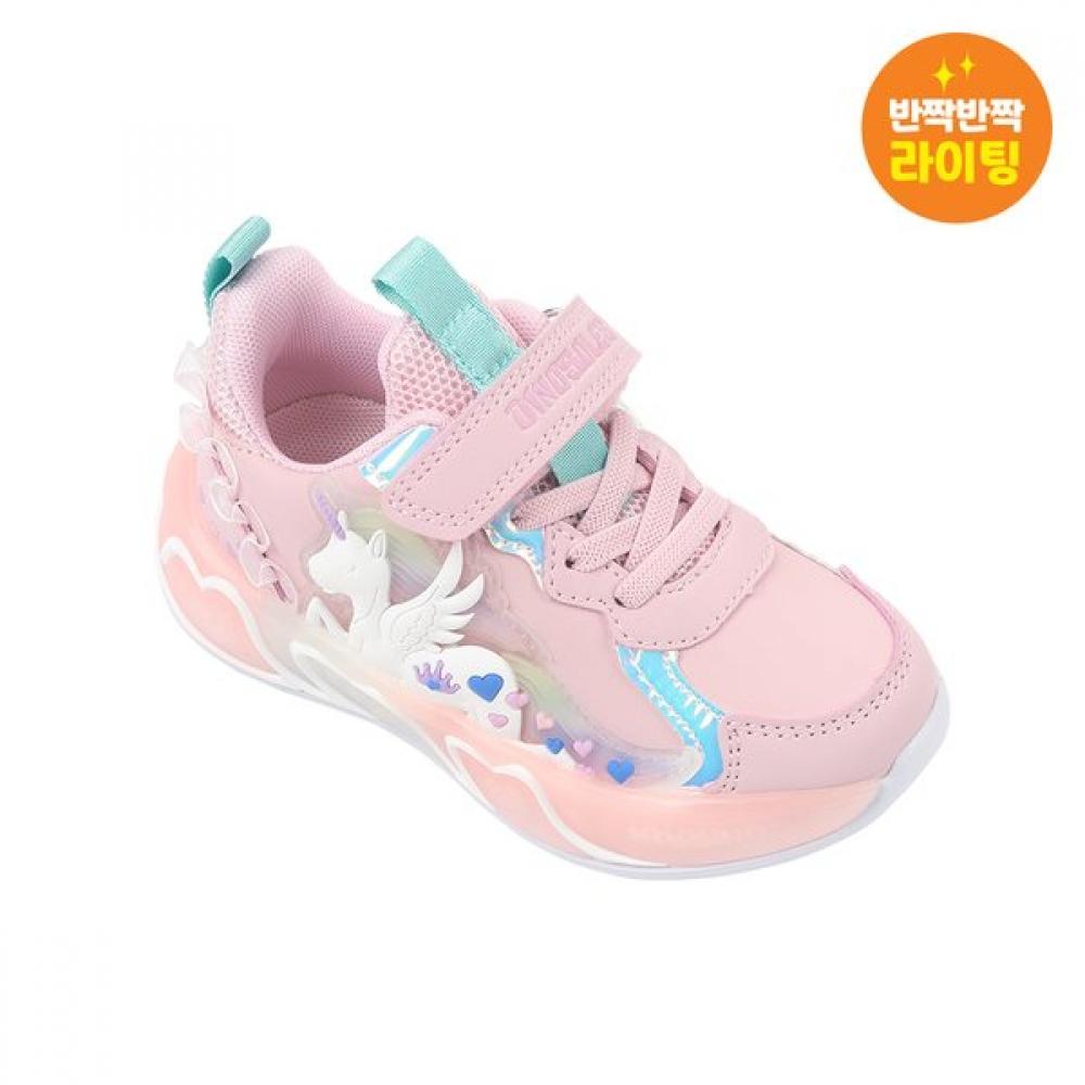 Dino Soles Kids Led Sneakers Unicorn Glacier Frill Dnkcf3tsgc11