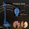 Vibrator Cockring Penis Cock Ring Med Anal Butt Plug Delay Ejakulasjon Sexleketøy for menn Par