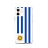 Coque Téléphone – Drapeau De l'Uruguay – Compatible iPhone 12 – Étui Souple – Résistant Et Antichoc - Silicone - Pixelforma