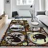 M-miyazaki Hayao Cartoon Anime Room Mats Retro Multiple Choice Living Room Kitchen Rug Non-Slip Welcome Rug
