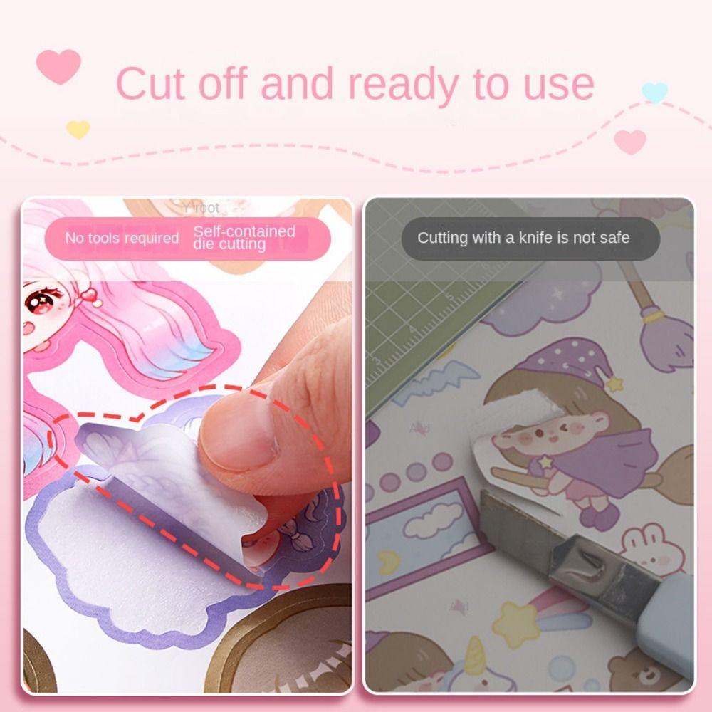 Dress-up DIY Dress Up Stickers Paper Graffiti Assembly Set  Children Gifts