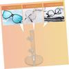 Ochelari Transparenți Afișaj Ochelari de Vedere Ochelari de Soare Plastic Depozitare Poate Conține 2 Suport, Raft, Suport, Organizator, Perechi,