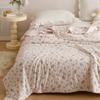 Class a Knitted Cotton Soybean Fiber Cartoon Ins Style Girl Heart Summer Cool Quilt Machine Washable