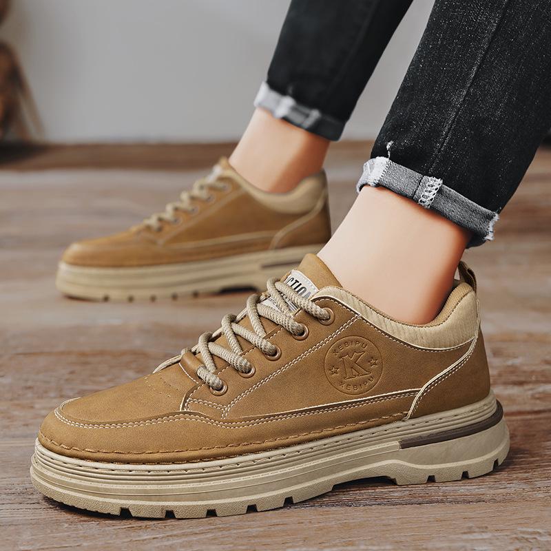 Men's 2024 Autumn Outdoor Climbing Sneakers - Thick-Soled, Wear-Resistant, and Fashionable