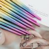 New 10 gradual change powder makeup brush gradual change color matte set brush handle beauty tool set
