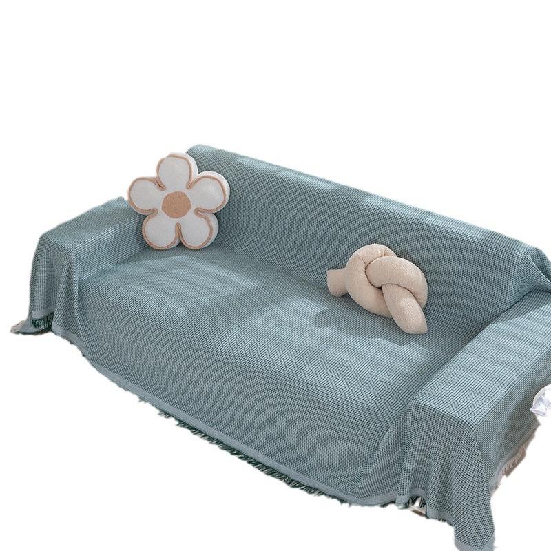 American sofa towel blanket rural retro pastoral sofa cover chair cover cloth one piece sofa cushion