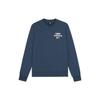 New Balance Sweatshirts Men's Marine Blue Crew Neck Moderate Regular MT33535-NNY