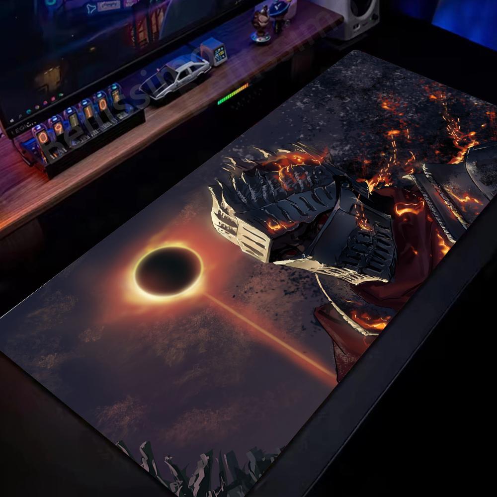Game Mouse Pad Dark Souls Mause Pad Computer Desk Mat Nonslip Mousepad Xxl Large Table Gamer Keyboard Gaming Pad the Hot
