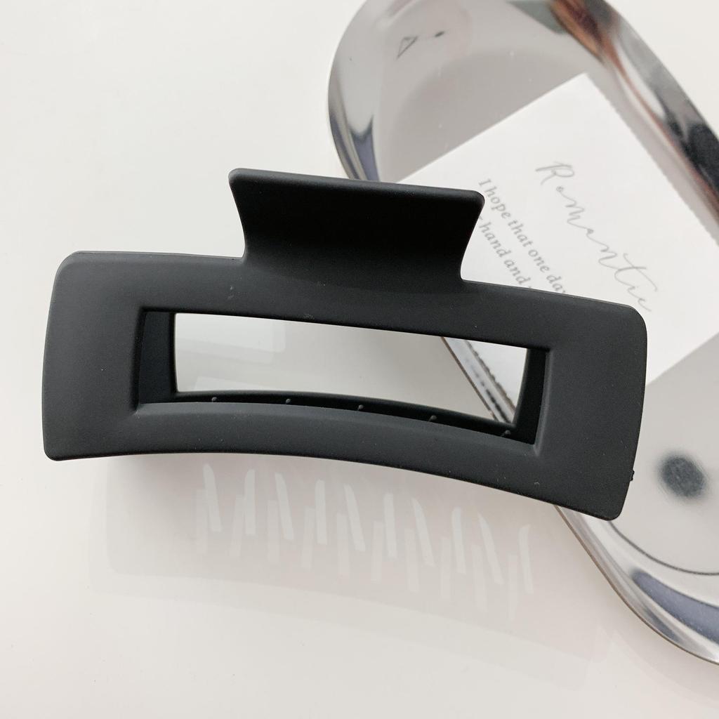 Small Black Claw Clip for Women - Hair Accessory for High Ponytail & Hairpin