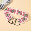 Stylish Heartedly Designed Knitted Flower Headband for Hawaii Beach Travels