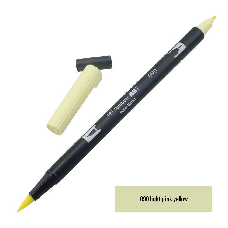 Tombow ABT Warm Color Double-Ended Watercolor Brush Pen for Students