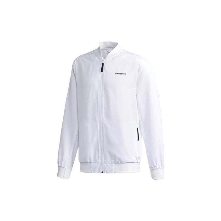 Мужские куртки Adidas Neo Белый Воротник-стойка Умеренный Пилот DN7379 XXL