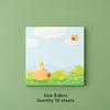 50 Sheets Kids Cartoon Posted It Paper Memo Sticky Panda Guinea Pig Notes Stickers Notebook Planner Stationery Message Sticker