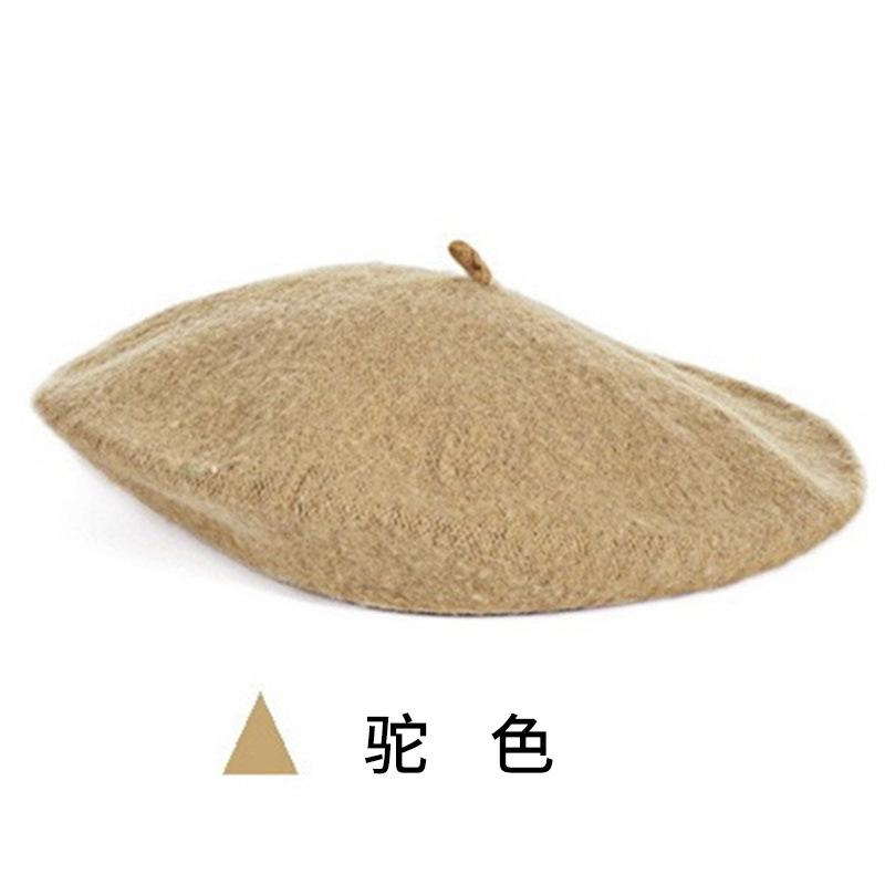 Acrylic Beret Winter Vintage Painter Hat Women's Fashion Beret