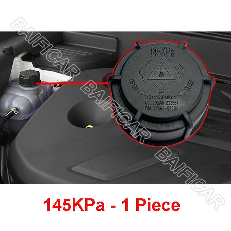 Baificar Radiator Expansion Coolant Tank Water Bottle Cap Cover 1311120MK02AA For Changan CS35 CS55 CS75 CX70 UNIT-K 145KPa -1 Piece