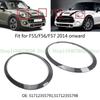 652F Automotive Accessories 51712355791 Left Right Headlight Trims Headlight Trim Rings Bezel for F55 F56 F57