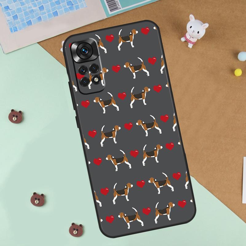 Beagle Dog Case For Xiaomi Redmi 14C 10C 12C 13C Cover For Redmi Note 13 Pro 14 9 10 11 12 10S 11S 12S
