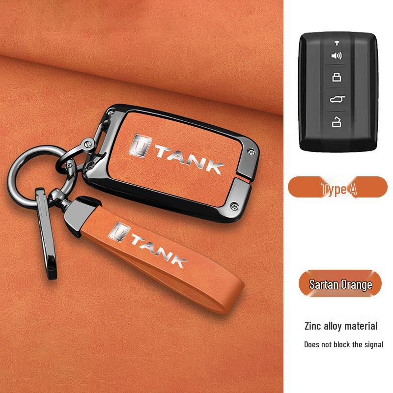 23 Tank 300, Model 400HI4T, 500 Car Metal Buckle Key Case for Men and Women
