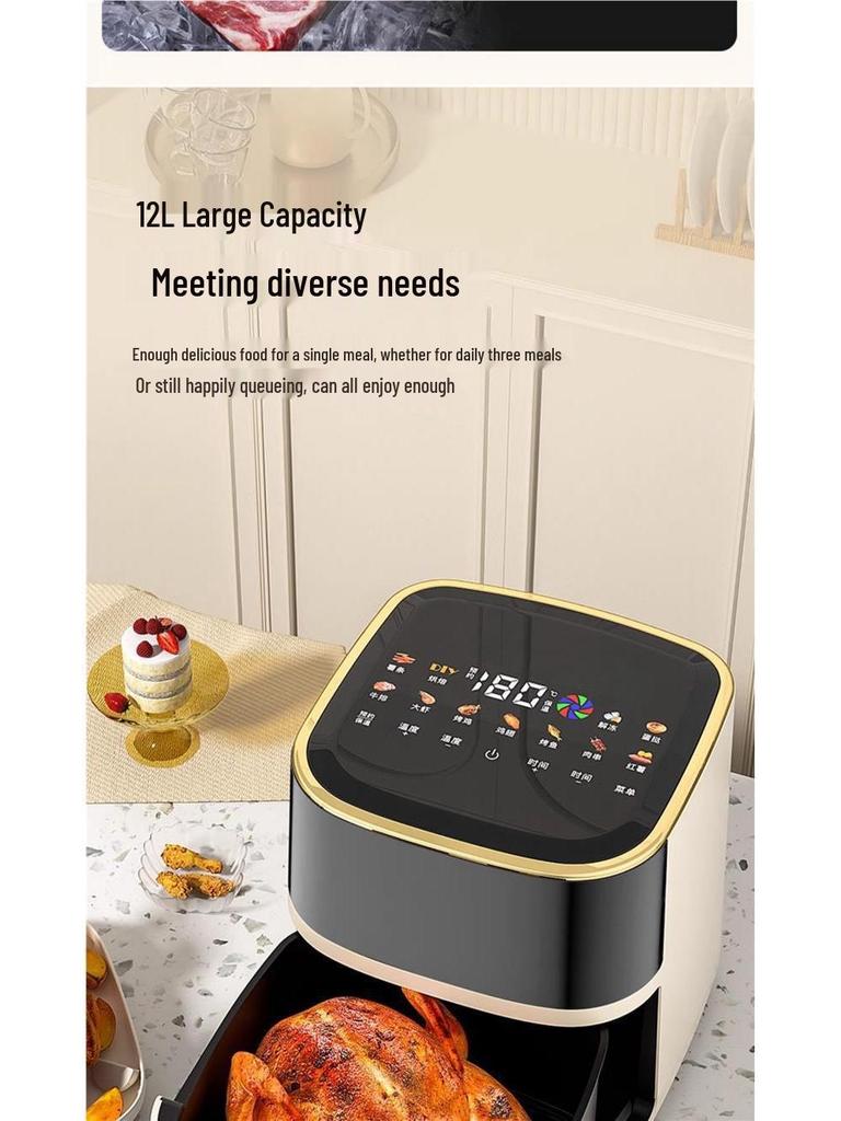 Smart Multifunctional Air Fryer Oven with Large Capacity