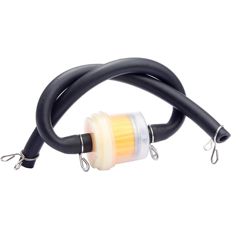 Universal 1PC Fuel Filter Gasoline Clear Cleaner Petrol Pipe Quad Scooter Hose Line Magnet Inline Gas Dirt Bike Motorcycle