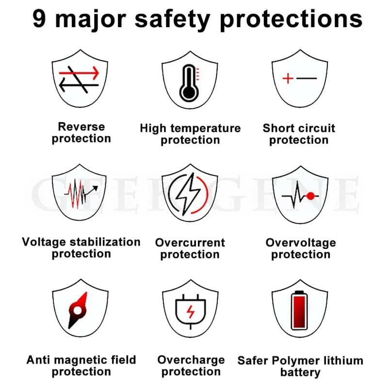 Universal 4 In 1 Car Emergency Starter Power Supply Air Compressor Air Pump Mobile Power Supply Portable Power Station Car Battery Charger Booster