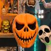 Creativity Scary Pumpkin Mask Realistic Full Face Mask Halloween Pumpkin Mask  Halloween Party
