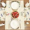 PATIO CHOICE Table Runner Easter Decorations Bunny Watercolor Easter Eggs Flower- Easter Table Runners Kitchen Dining Table Decoration for Home Party