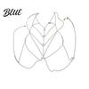 Lightweight Chest Jewelry Cubic Zirconia Chain Necklace Women Sexy Bikini