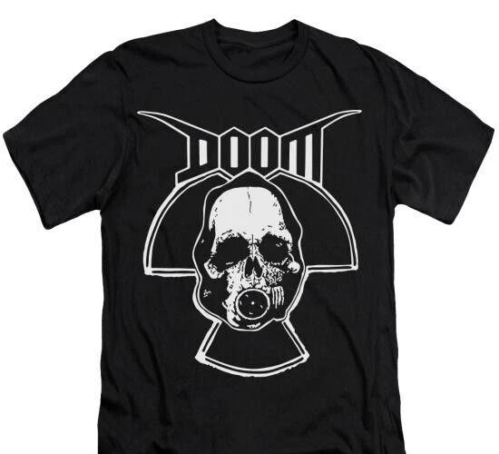 Футболка Doom, музыкальная группа, инди-рок, панк, металл, готика, унисекс. L