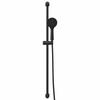 Shower System Set Black 100 Cm Stainless Steel