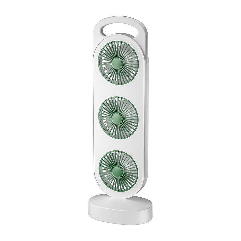 

JIEBO S31 USB Triple-Head Desktop Fan