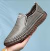 Hand-stitching Leather Shoes Men Casual Sneakers Comfty Driving Shoe Breathable Leather Loafers Men Shoes Design Moccasins
