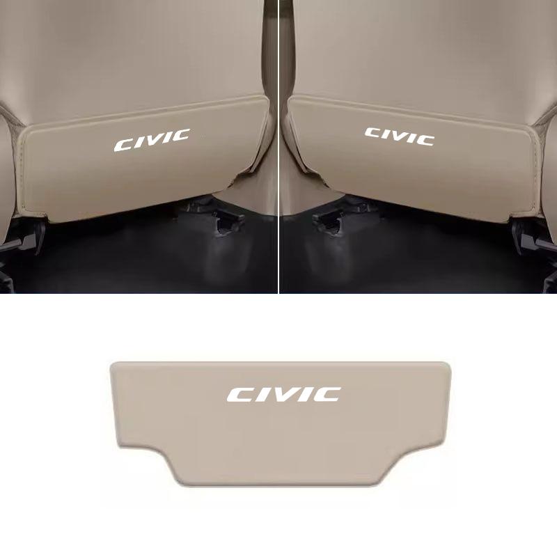 1PC Car Seat Back Protector Mat Anti Kick Pad Cover For Honda Civic Fit Accord CRV Spirior Odyssey CITY Envix Jade XNV Accessory