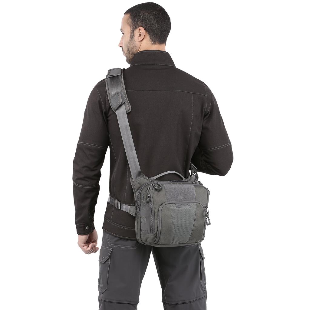 Maxpedition LOCHSPYR Crossbody Shoulder Bag, LCRBLK